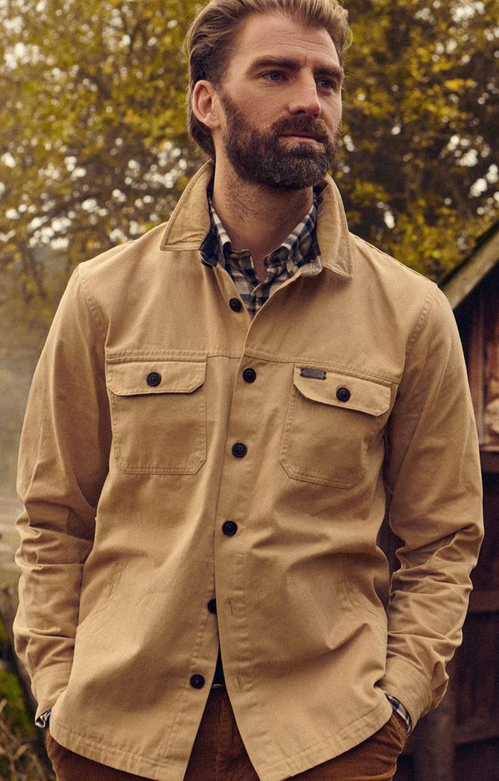 barbour overshirt jacket