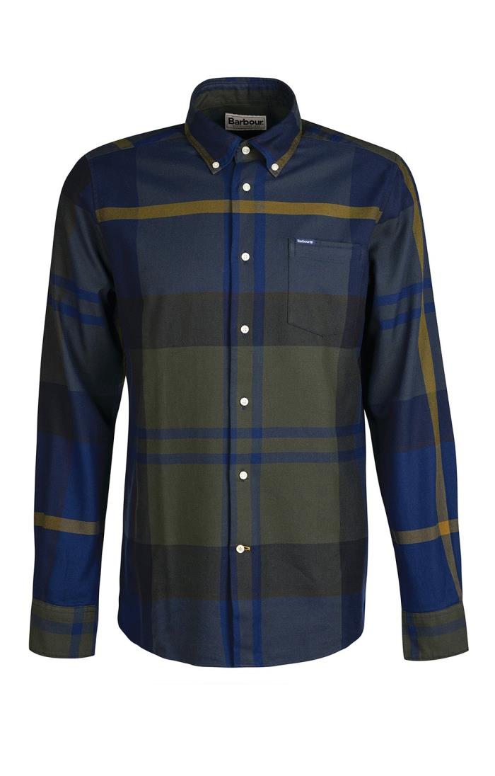 Mens barbour sales dunoon shirt