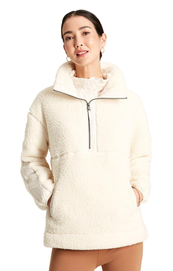 Ladies borg jacket hot sale
