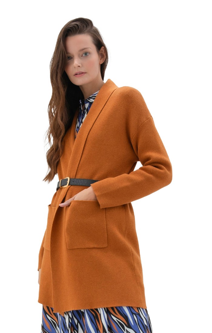 Ladies tan cardigan clearance
