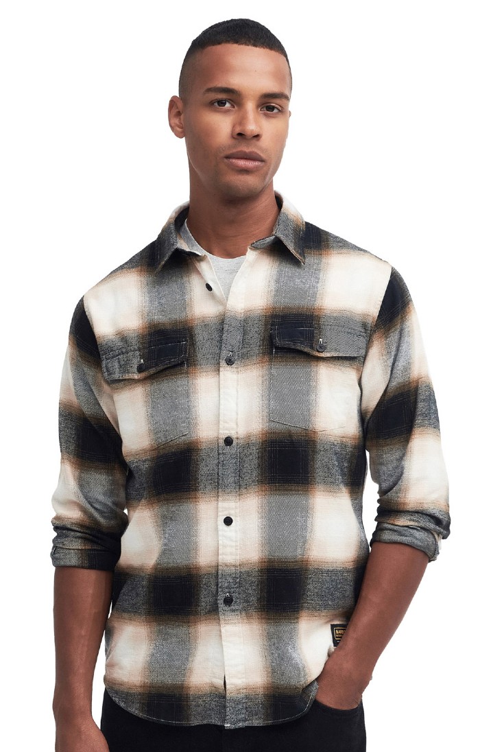 Barbour international shirt clearance