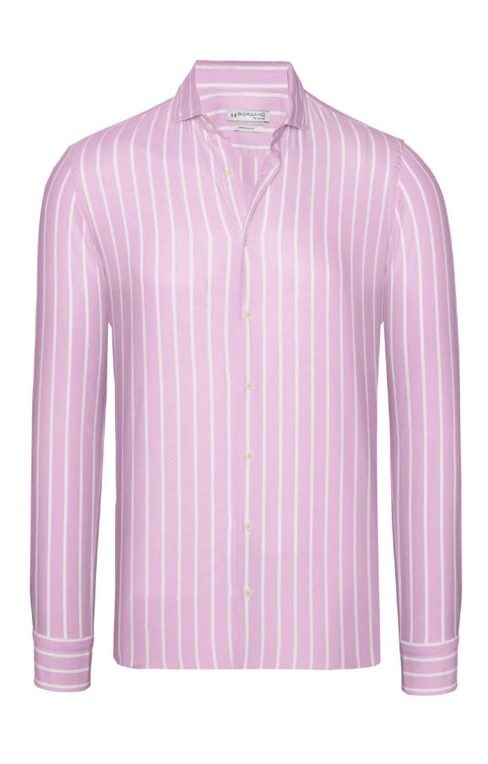 Vertical striped dress shirt mens hotsell
