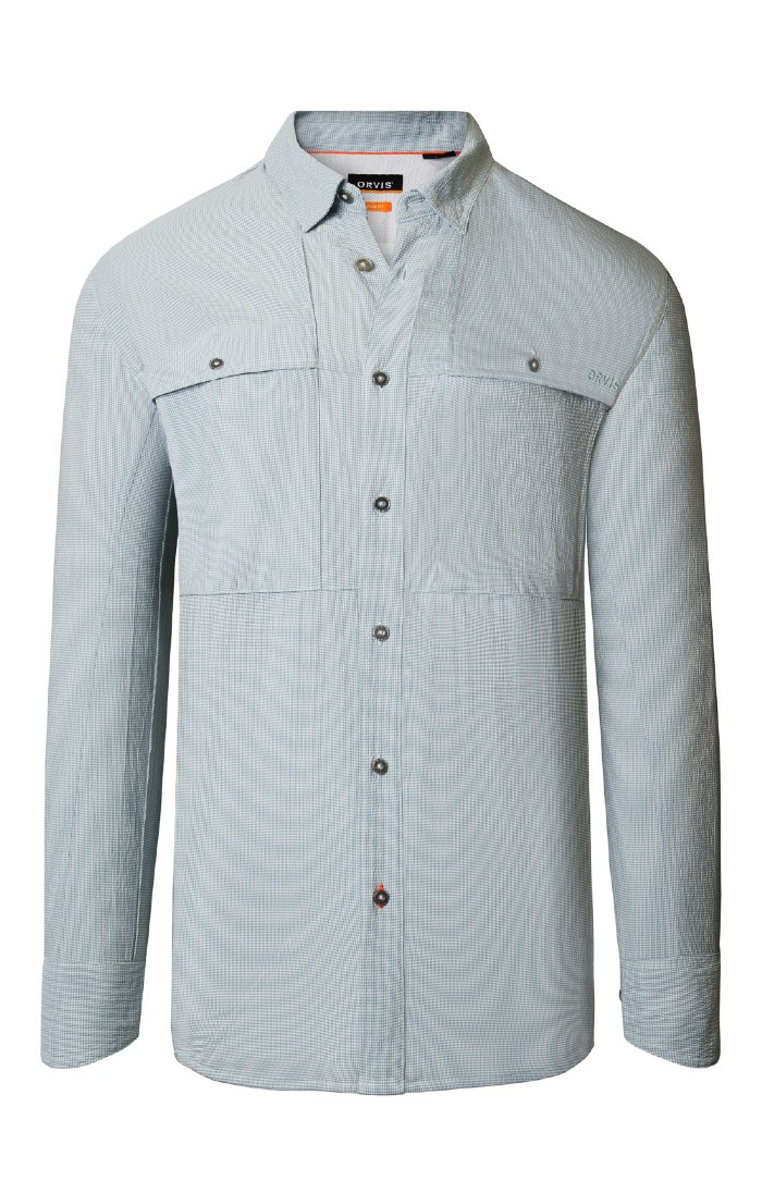 Chemise de travail à manches longues en chambray Orvis | Le catalogue de Kevin – Kevin's Fine Outdoor Gear & Apparel