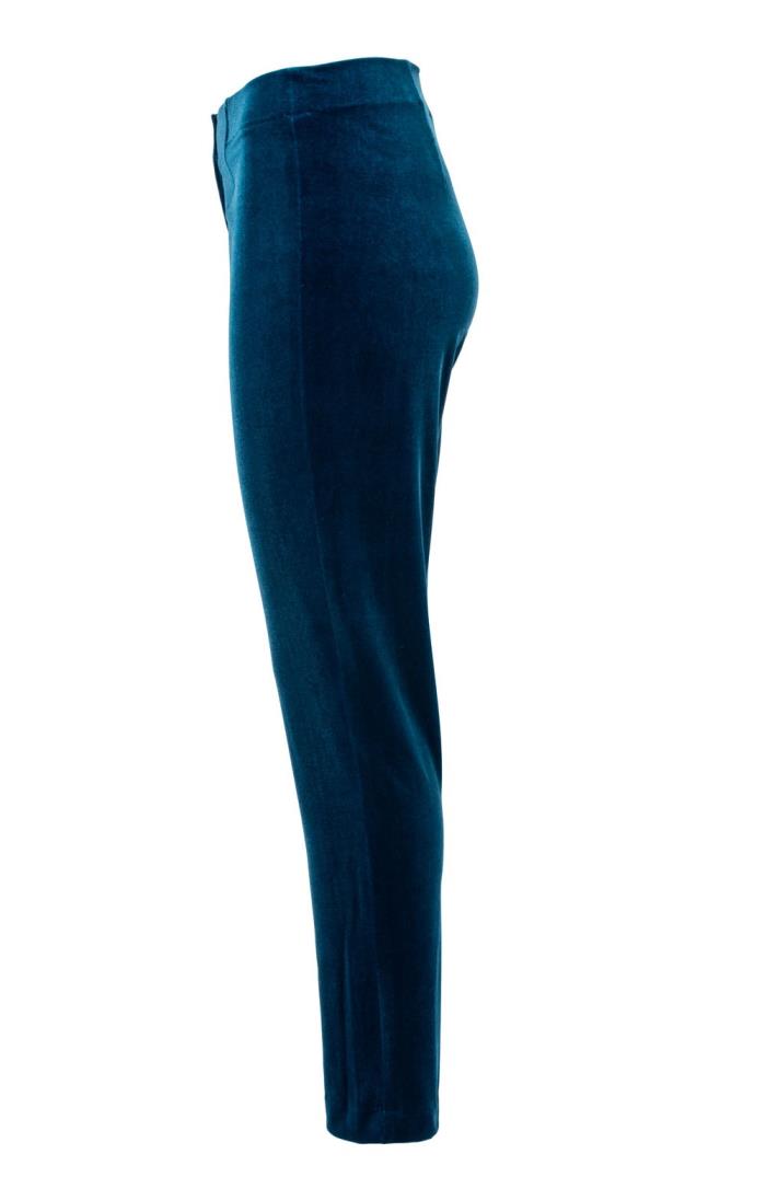 Teal Velvet Pants  Seagrass Design