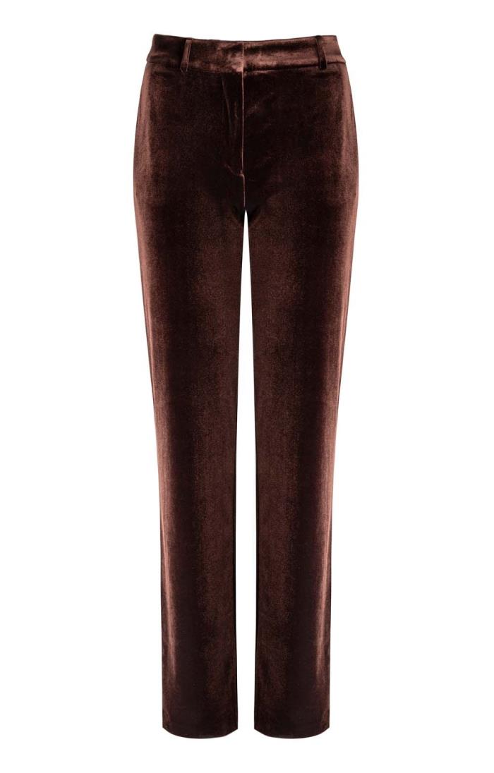 Ladies Velvet Trousers - House of Bruar