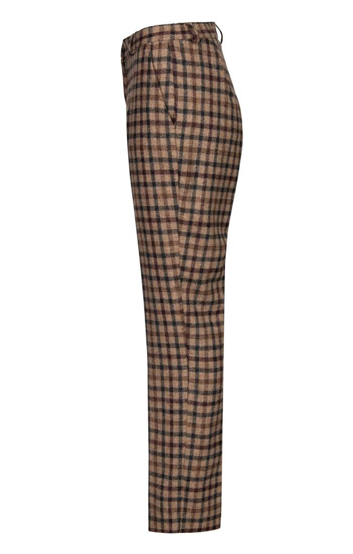 Blue Donegal Tweed Trousers  Mens  Peter Christian