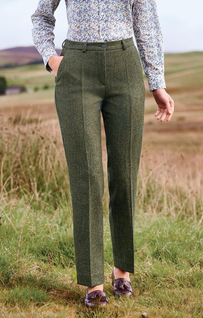 Ladies Tweed Trousers - House of Bruar