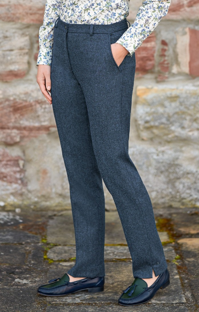 Women's Tweed Trousers