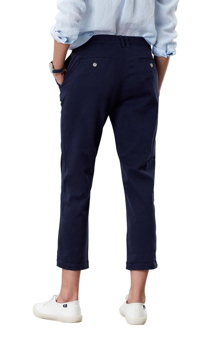 Ladies Joules Hesford Crop Chinos 