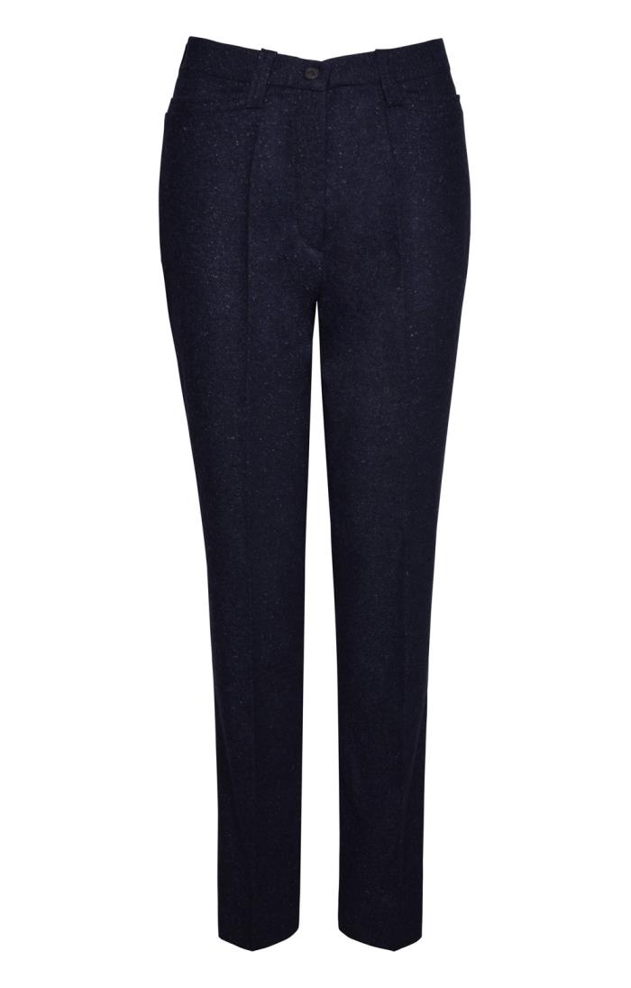 Navy wool hot sale trousers womens