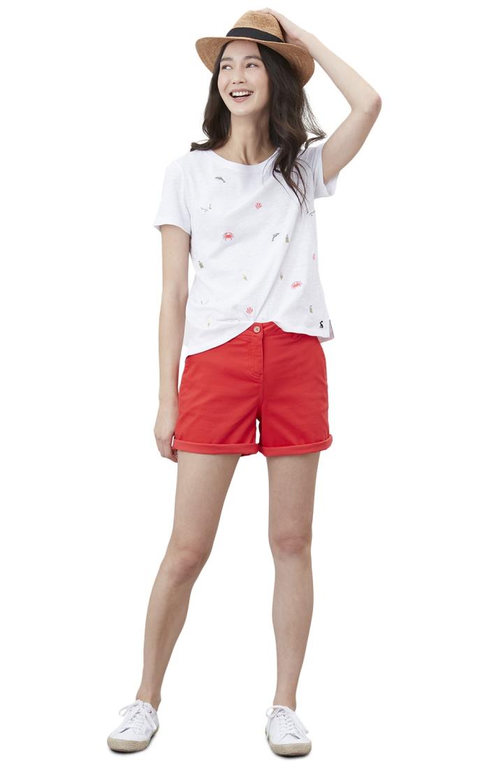 Ladies Joules Cruise Chino Shorts 