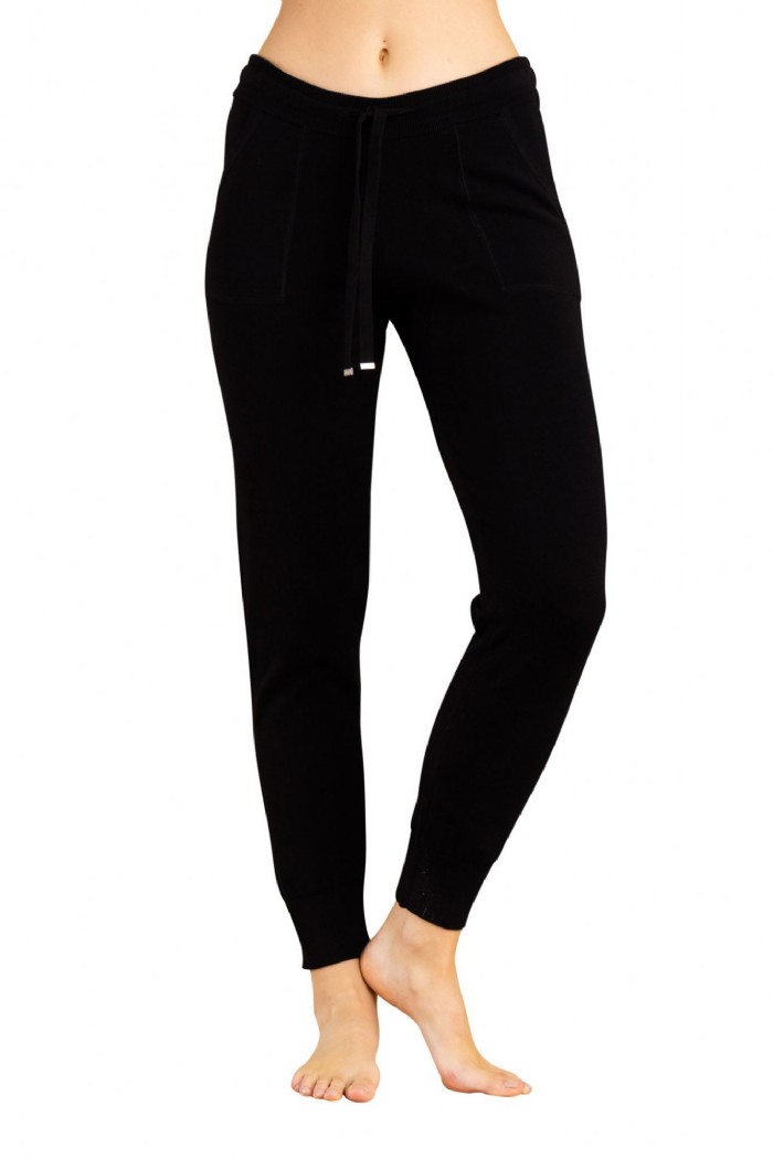 Ladies Marble Relaxed Joggers