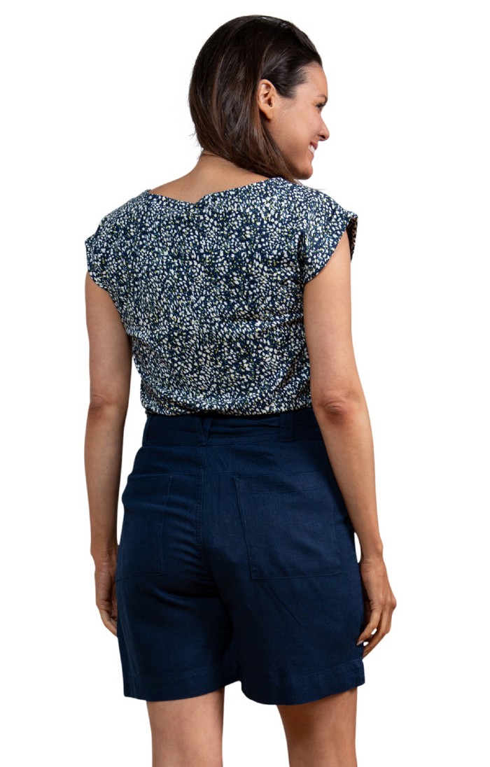 Ladies navy shorts online