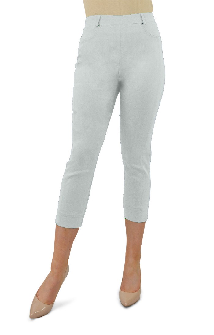 Wide Trouser Crop, Au Natural/Clean
