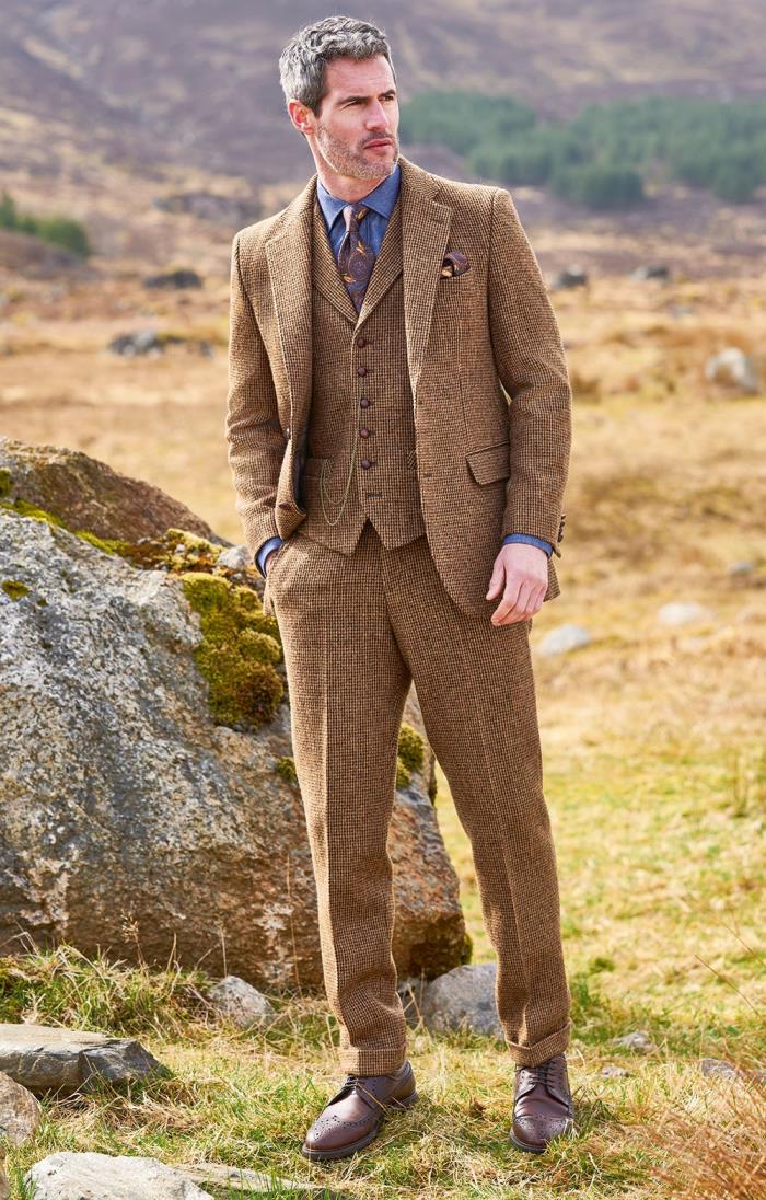 Men's Harris Tweed Trousers