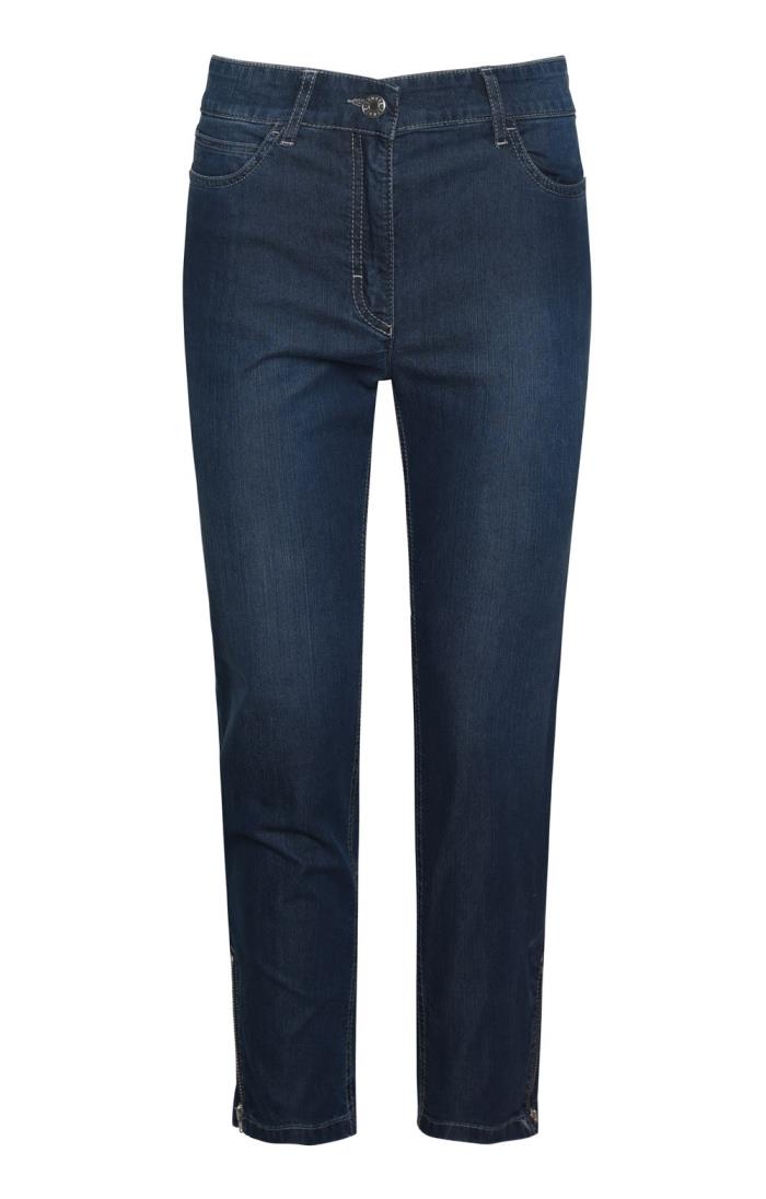 Ladies denim cropped jeans outlet