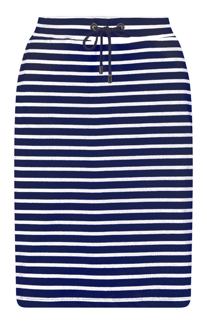 Jersey skirt stripe clearance
