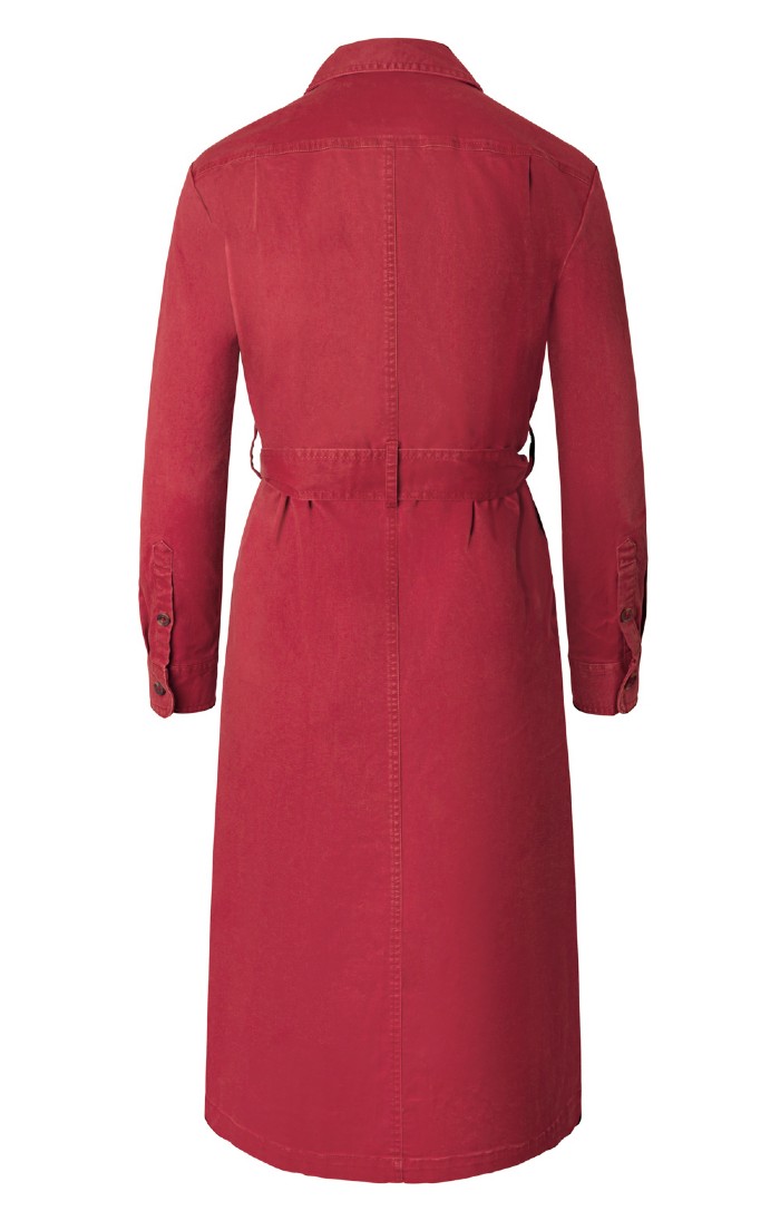 Ladies Stretch Cotton Chino Dress, Green House of Bruar