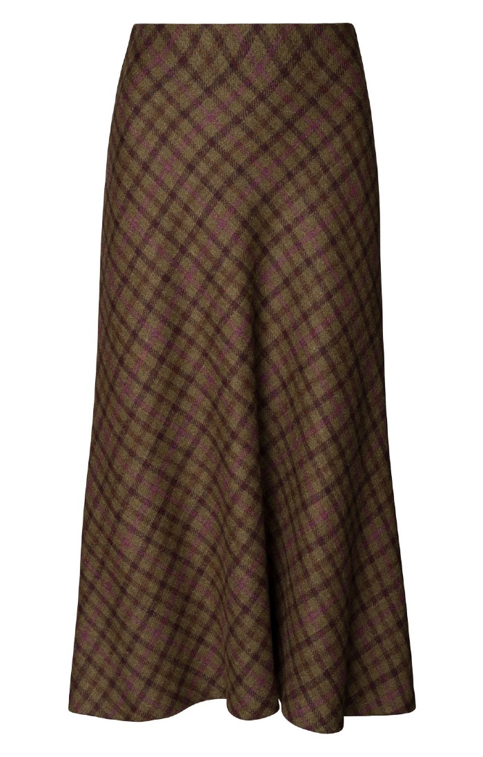 Warm Tweed Skirt-Waist 26 to 30 main image 1