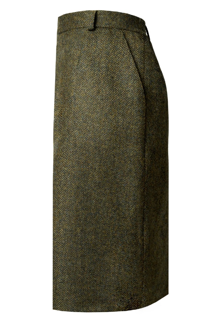 Ladies Classic Tweed Skirt - House of Bruar