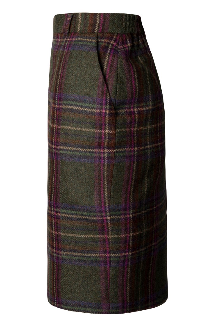 Ladies Classic Tweed Skirt - House of Bruar