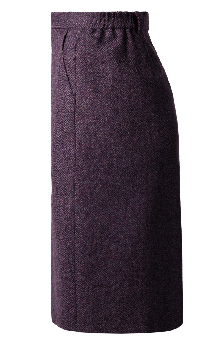 Ladies Classic Tweed Skirt - House of Bruar
