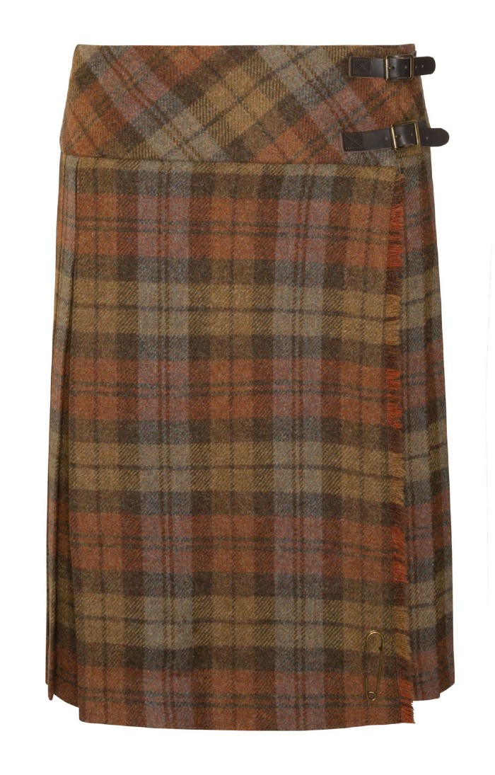 Brown kilt skirt outlet