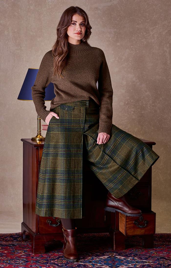 FINE WOOL FLANNEL TROUSERS main image 1