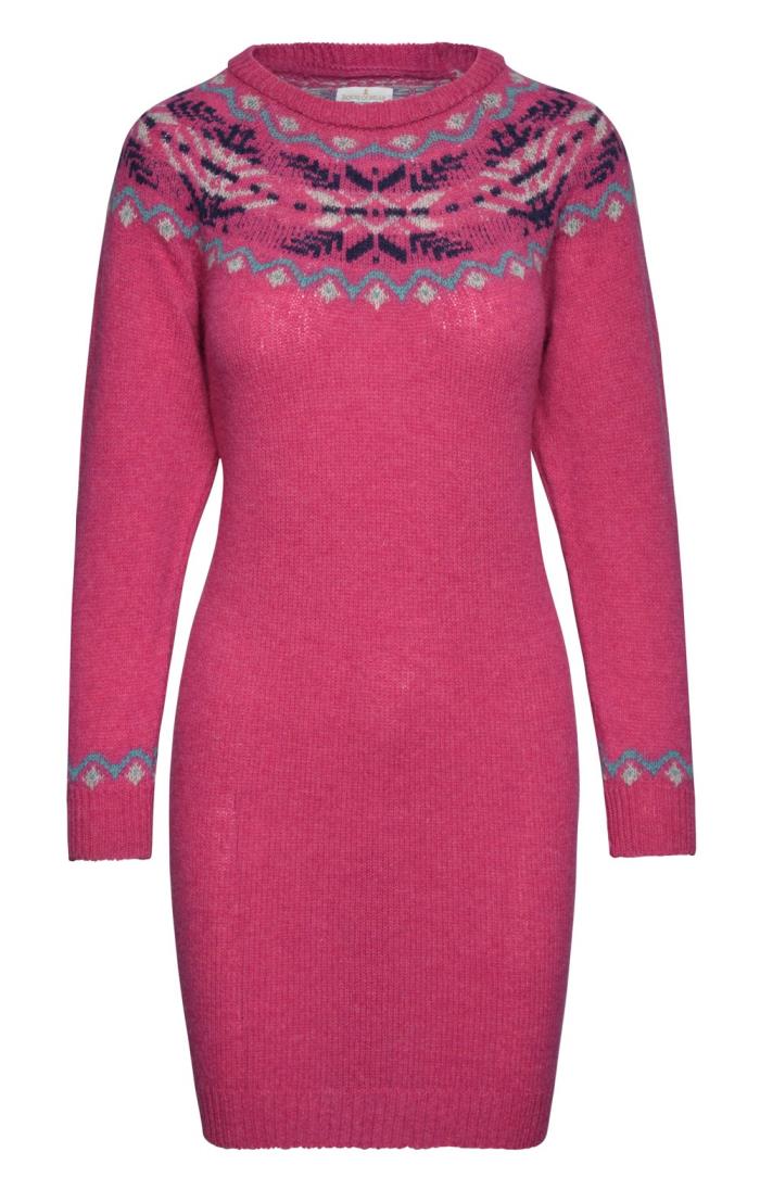 Ladies Shetland Fairisle Dress House of Bruar