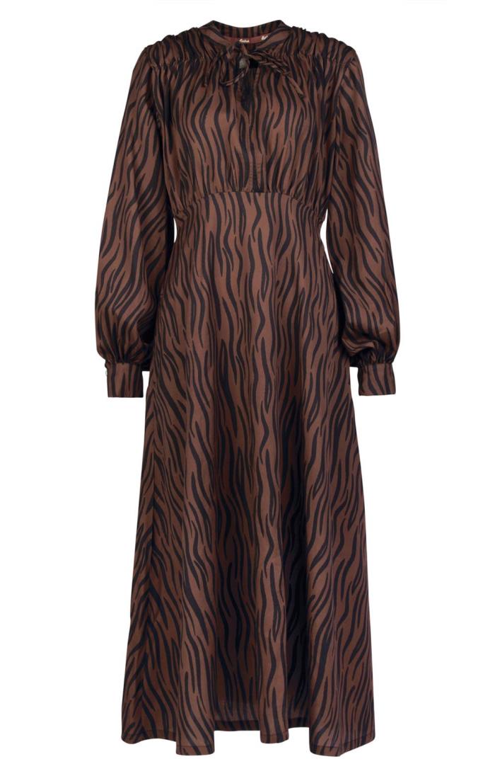 Barbour dress Brown shop