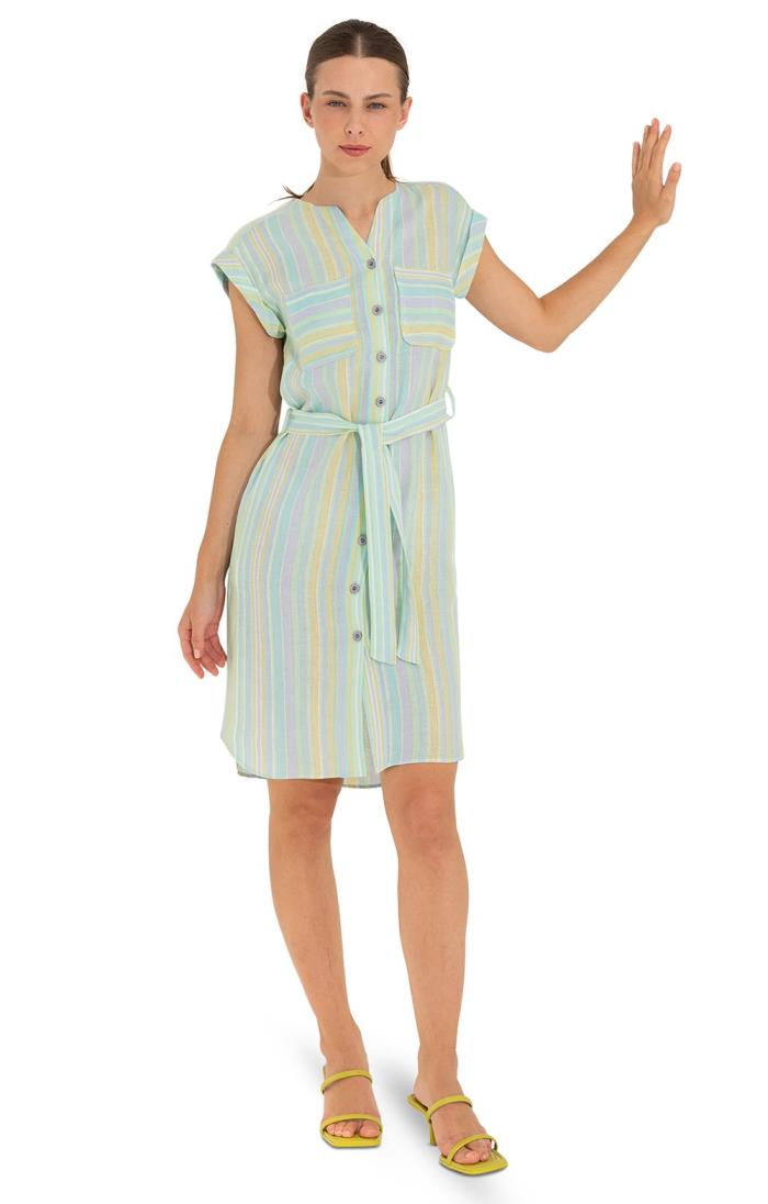 Ladies Mosel Striped Dress House of Bruar