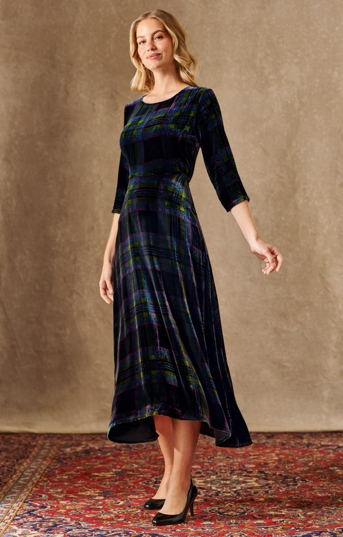 Seasalt green on sale velvet dress