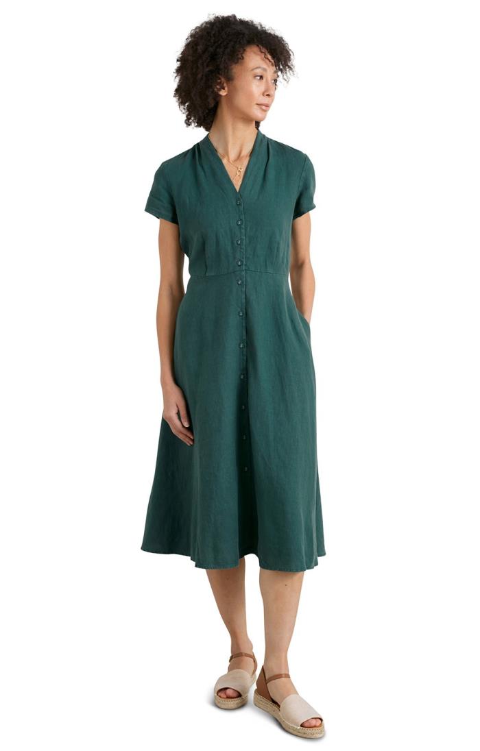 Ladies Seasalt Carved Wood Dress House of Bruar