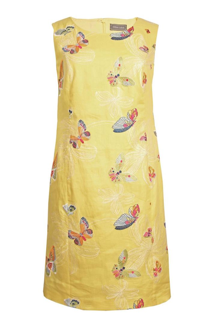 Linen dress ladies sale