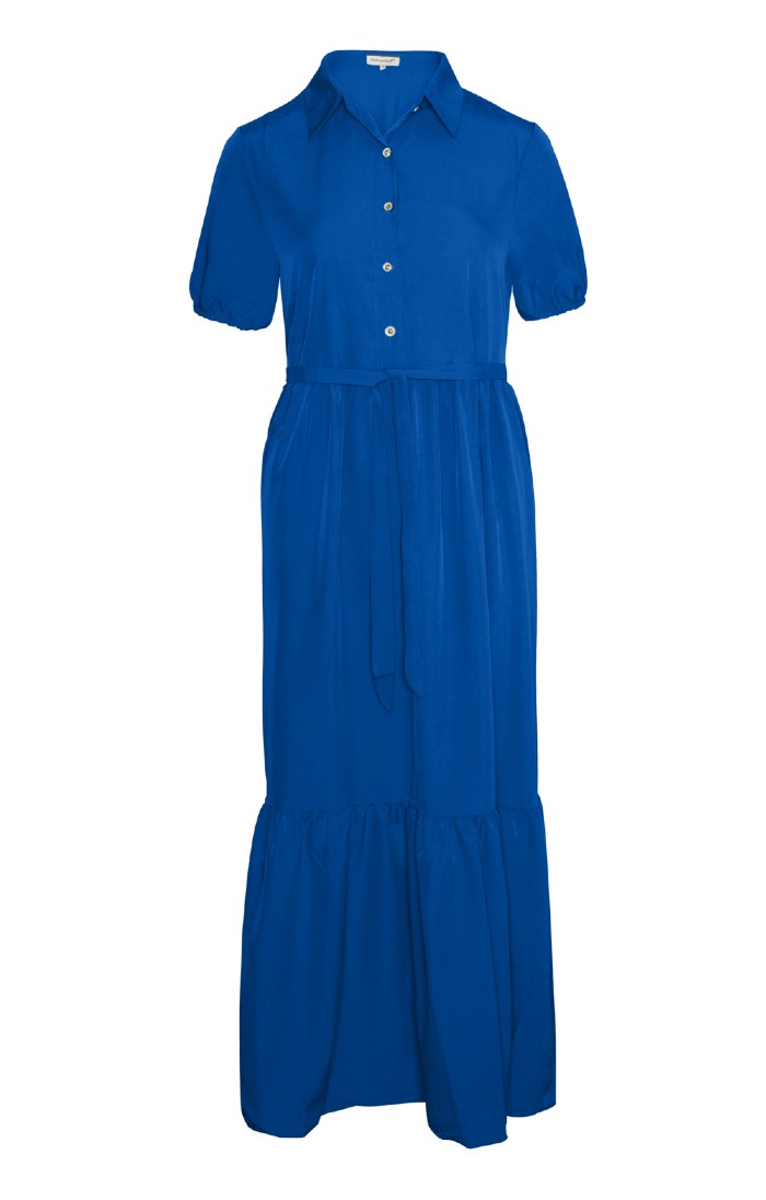 Women Shirt Blue Dress