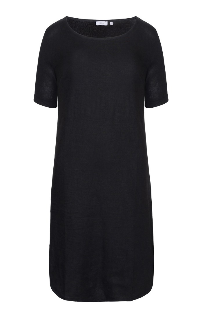 Ladies black tunic dress online