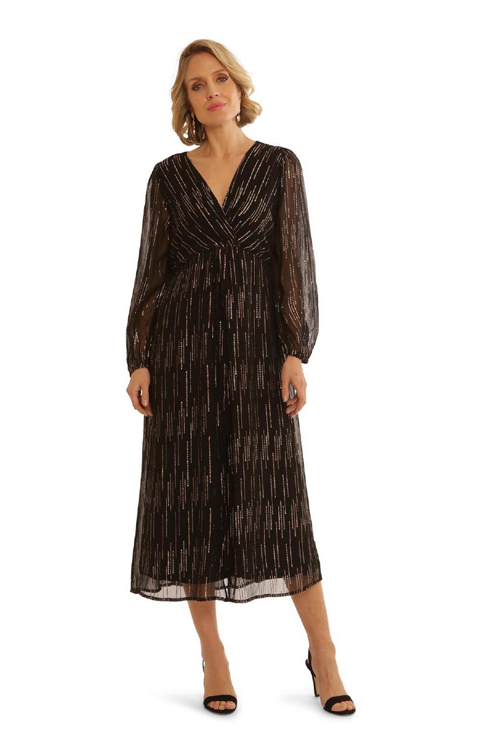 Ladies Pomodoro Rainbow Midi Dress