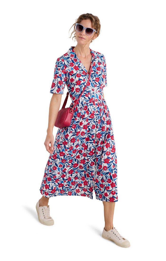 Seasalt Cornwall Women s Charlotte Dress 12 Cotton