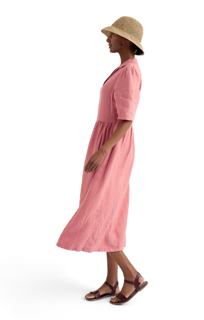 Ladies Seasalt Fen Violet Dress, Red - House of Bruar