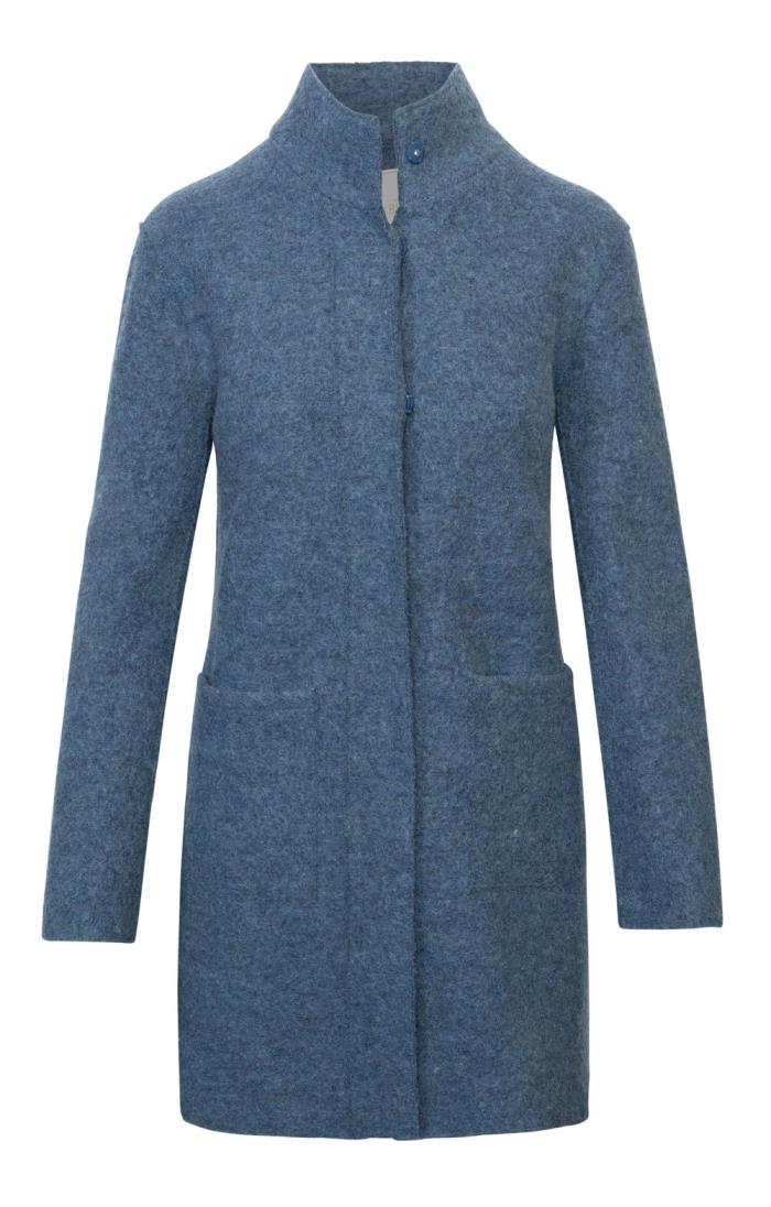 Ladies Boiled Wool Patch Pocket Coat House of Bruar