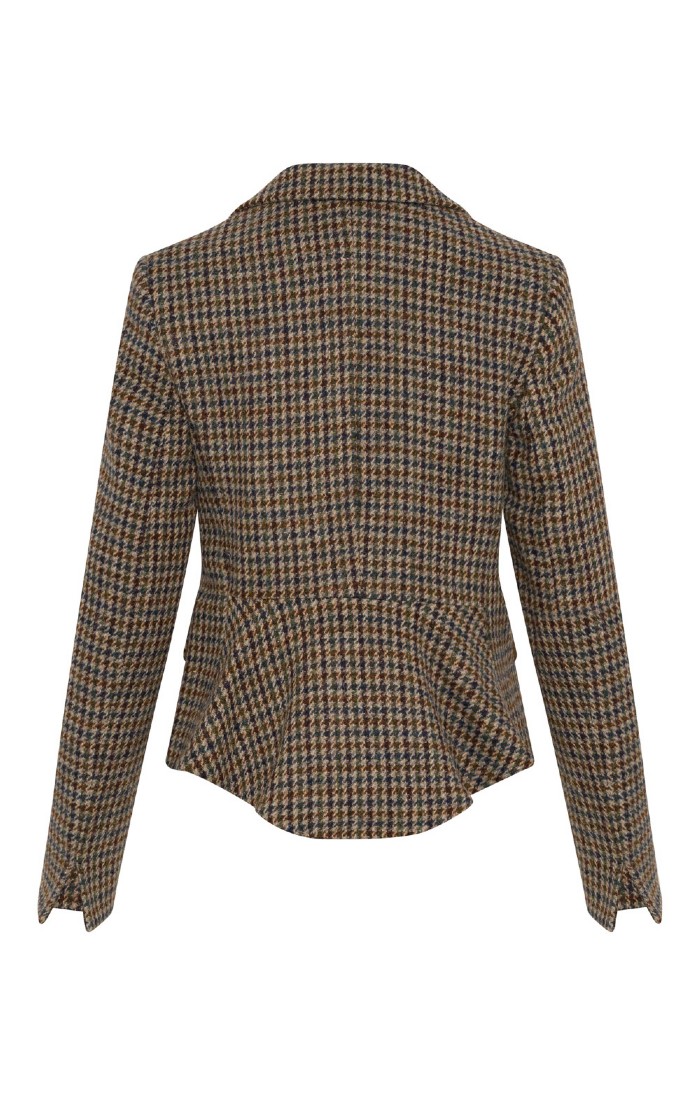 Ladies Peplum Jacket, Black - House of Bruar Ladies Peplum Jacket, Black - House of Bruar
