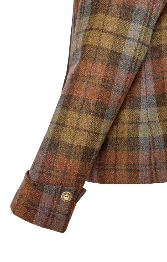 Ladies Tweed Highland Jacket, Green - House of Bruar