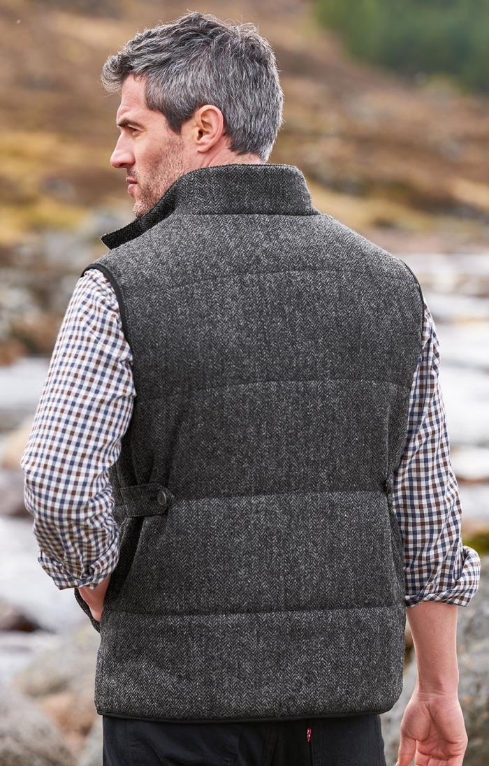 Gilet costume online homme tweed