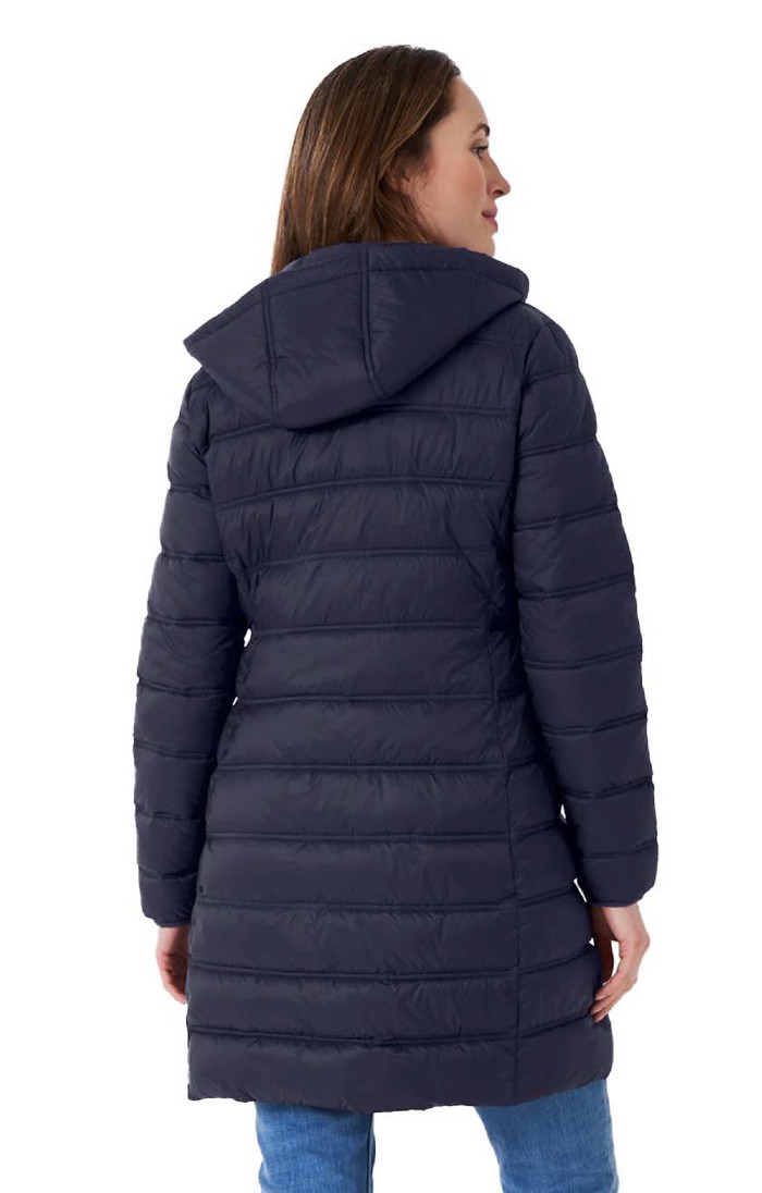 Ladies Crew Clothing Padded Coat Navy House of Bruar