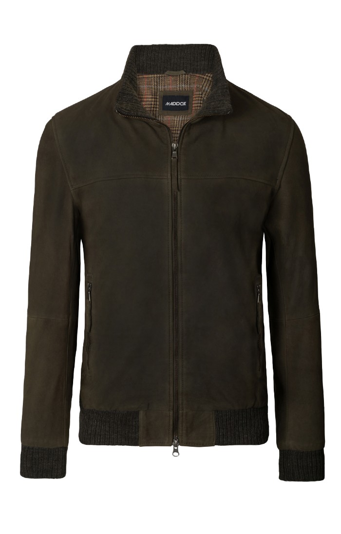 Men s Nubuck Blouson Jacket