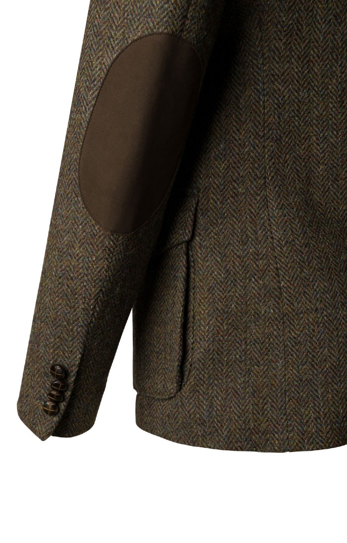Tweed jacket leather patches hotsell
