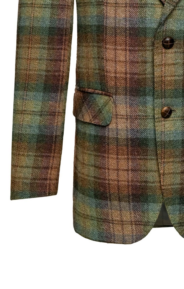 Mens Scottish Tartan Tweed Jacket, Multi House of Bruar