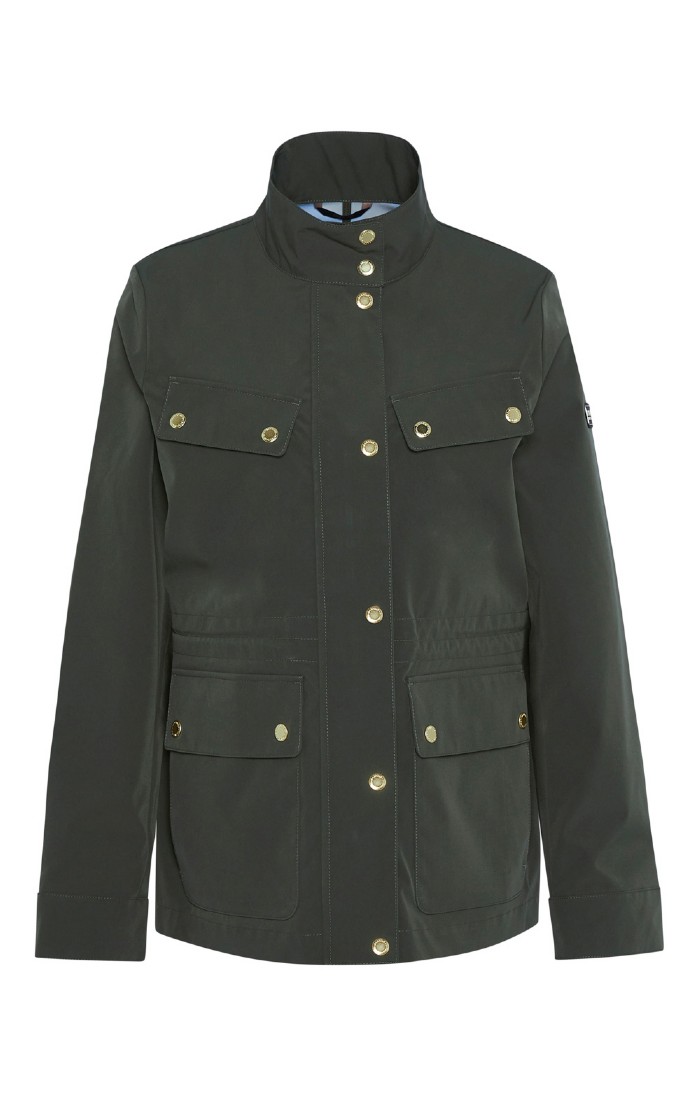 ジャケット・アウター Barbour   Stand Collar Traveller Coat Barbour A7 Showerproof Jacket Timberwolf – Michael Stewart