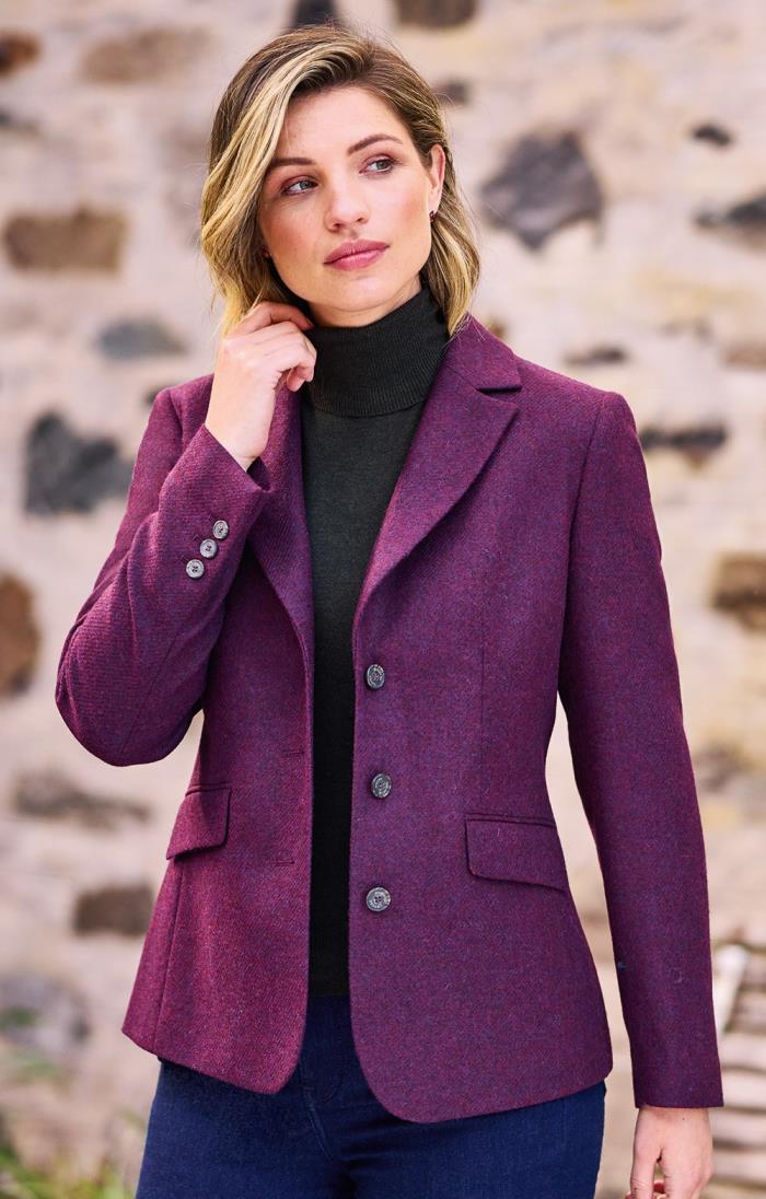 Ladies Tweed Hacking Jacket House of Bruar
