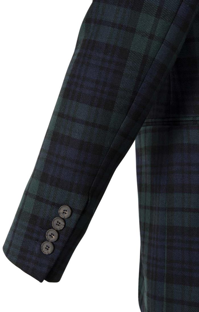 blue plaid jacket mens